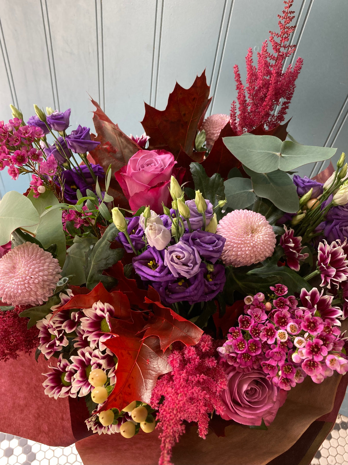 Plum bouquet